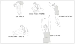 VirtuFit Foldable Fitness Trampoline - STRETCHEN