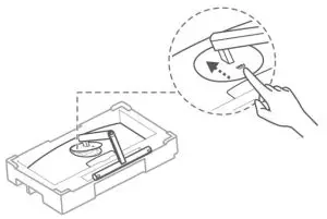 HUAWEI ZQE-CBA Gaming Monitor - base support