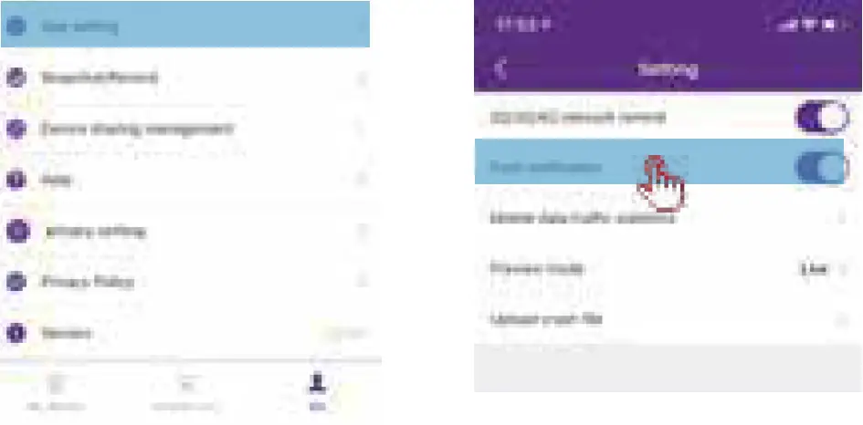 Enable or Disable App Notifications