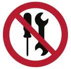 NOT TO BE SERVICED BY USERS