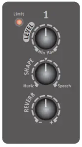 Yorkville EXM Mobile 8 Battery Powered Compact Speaker - Channel 1