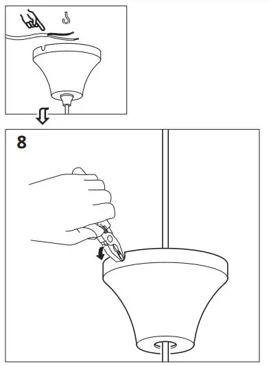 IKEA 604.402.42 TÄLLBYN Pendant Lamp fig11
