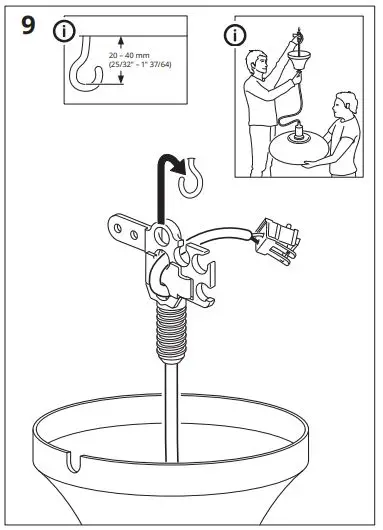 IKEA 604.402.42 TÄLLBYN Pendant Lamp fig12