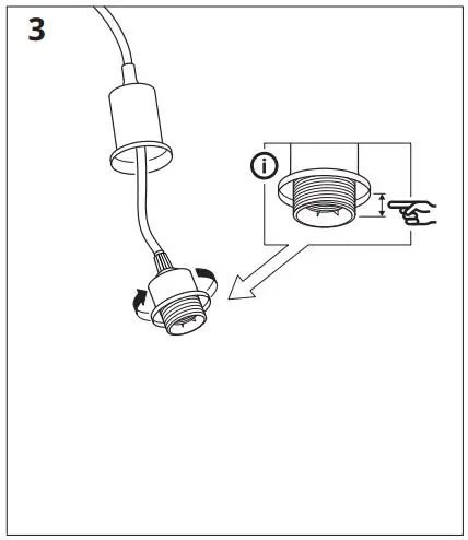 IKEA 604.402.42 TÄLLBYN Pendant Lamp fig5