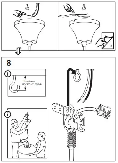 IKEA 604.402.42 TÄLLBYN Pendant Lamp fig9