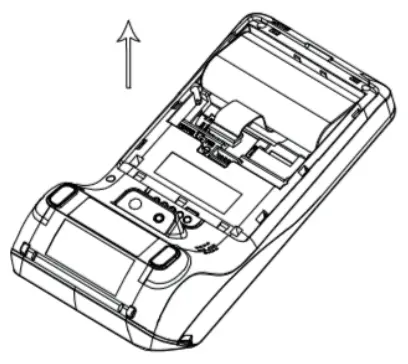 Vanstone Electronic A78 Cloud POS Terminal - battery container 1