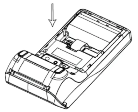 Vanstone Electronic A78 Cloud POS Terminal - battery container