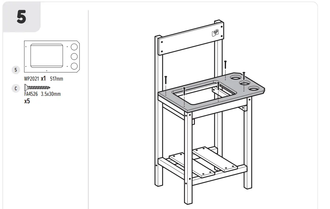 TP677U Wooden Gardening Station fig13