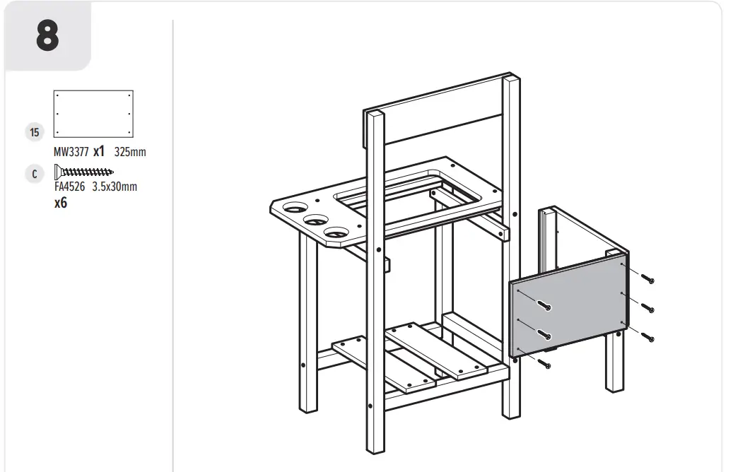 TP677U Wooden Gardening Station fig16