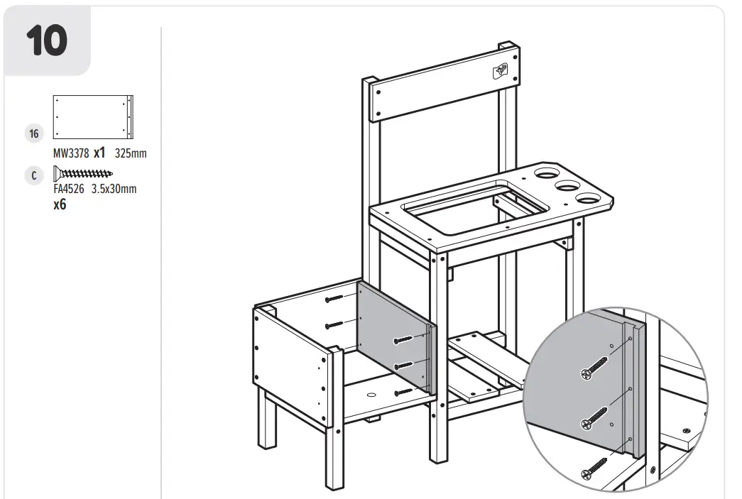 TP677U Wooden Gardening Station fig18