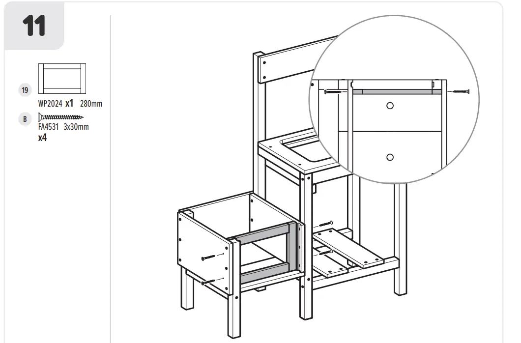 TP677U Wooden Gardening Station fig19