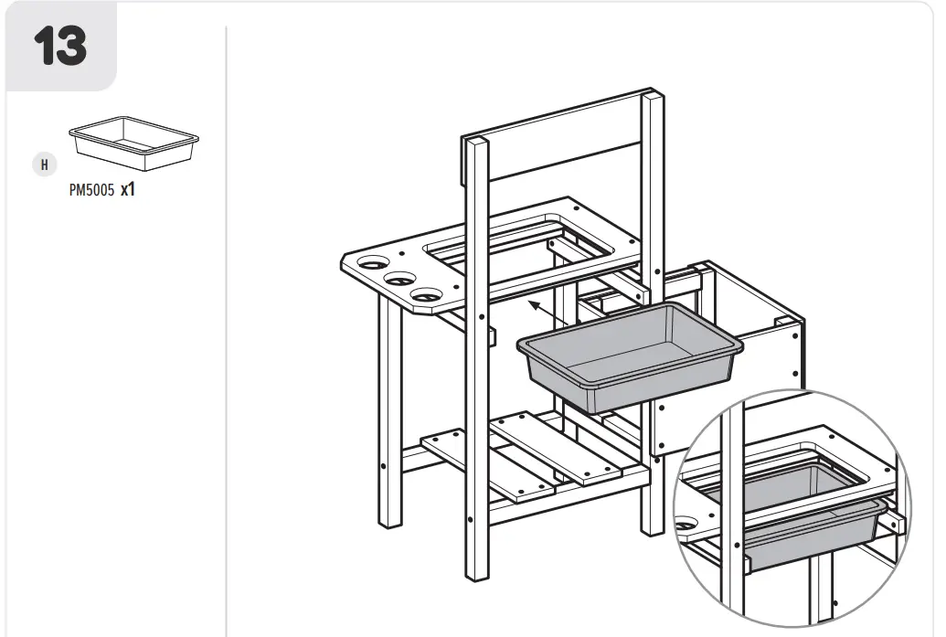 TP677U Wooden Gardening Station fig21