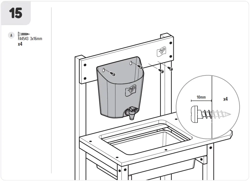 TP677U Wooden Gardening Station fig23