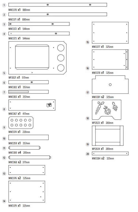 TP677U Wooden Gardening Station fig6