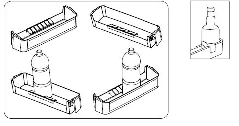 SHARP SJ-BF243M01X-EU Fridge-Freezers-6