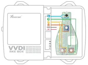 Xhorse MK3 Smart Key Box Work with Smart Phone - figure 5
