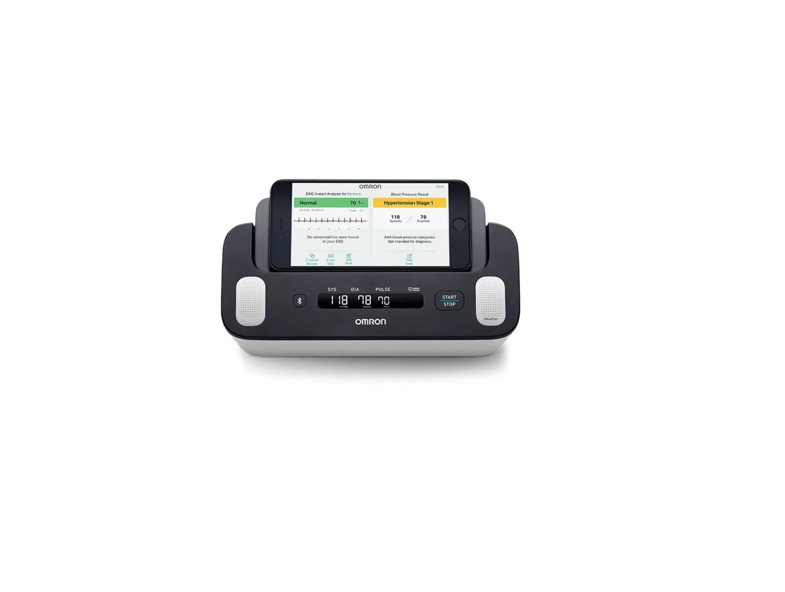 Omron Bp7900 Blood Pressure Monitor + Ekg User Manual