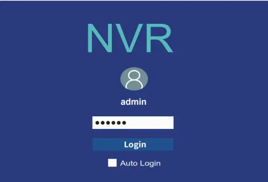 Sricam NVS003 16-Channel Network Video Recorder - Login