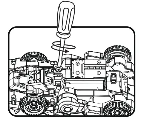vtech 538100 Switch and Go Velociraptor Racer Car- Battery Removal