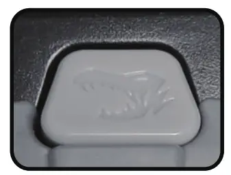 vtech 538100 Switch and Go Velociraptor Racer Car- Head Button