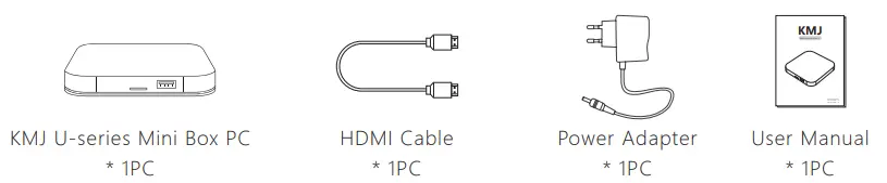 KMJ MUCBOX T8 U Series Mini Box PC - Content