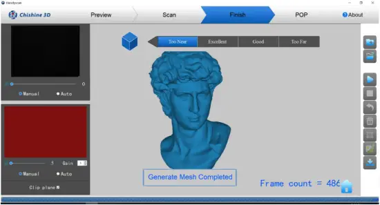 Revopoint POP - Start scanning 17