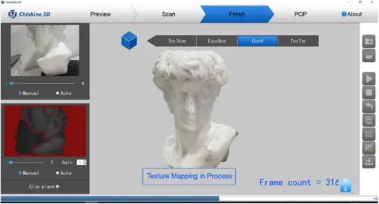Revopoint POP - Start scanning 19