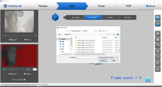 Revopoint POP - Start scanning 4