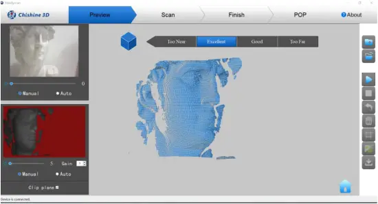 Revopoint POP - Start scanning 5
