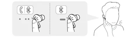 LG TONE-UFP9 Tone Free Wireless Bluetooth Noise-Cancelling Earbuds Owner's 8