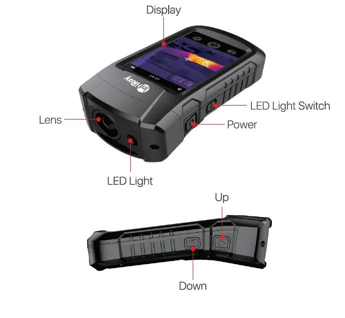 InfiRay P200 Xview Infrared Thermometer 1
