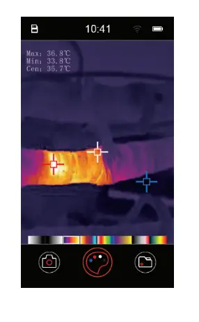 InfiRay P200 Xview Infrared Thermometer 5