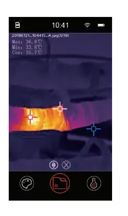 InfiRay P200 Xview Infrared Thermometer 6