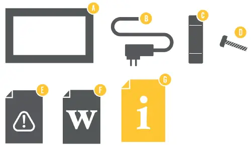 BAUHN AWDPF-0222 10.1 Inch WiFi Digital Photo Frame fig 1