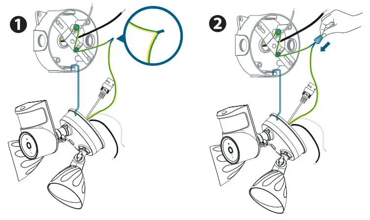 FOSCAM 4MP Floodlight Camera - Installing the Junction Box 4