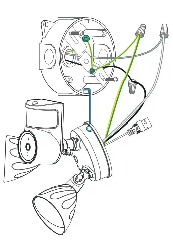 FOSCAM 4MP Floodlight Camera - Installing the Junction Box 6
