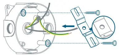 FOSCAM 4MP Floodlight Camera - Installing the Junction Box