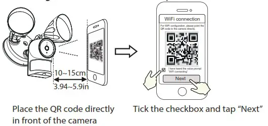 FOSCAM 4MP Floodlight Camera - Wifi Connection 5