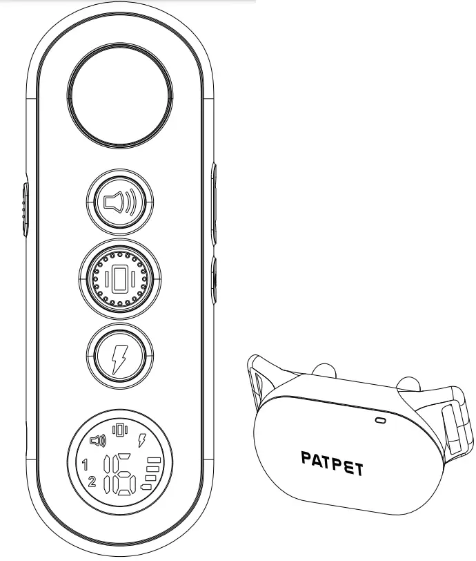 PETPET P Collar 680 Remote Training Collar