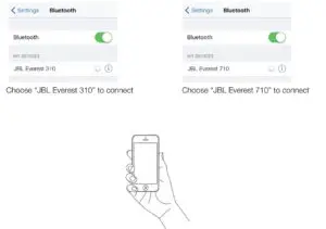 Connect to bluetooth device
