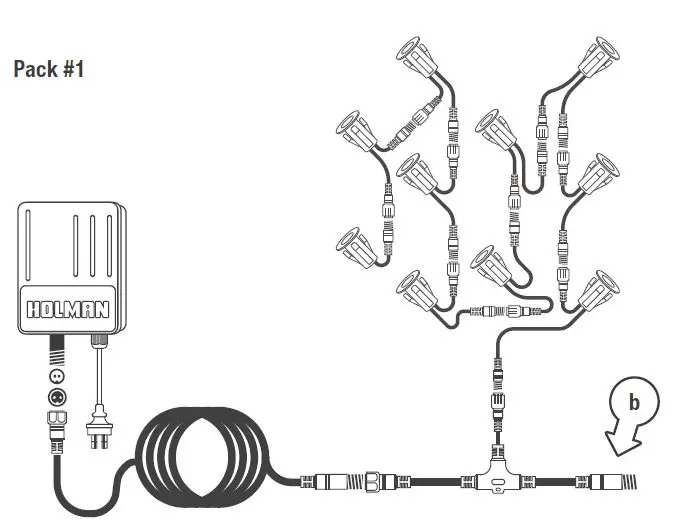 HOLMAN-DLWW18K-18mm-Warm-White-Deck-Lights-18