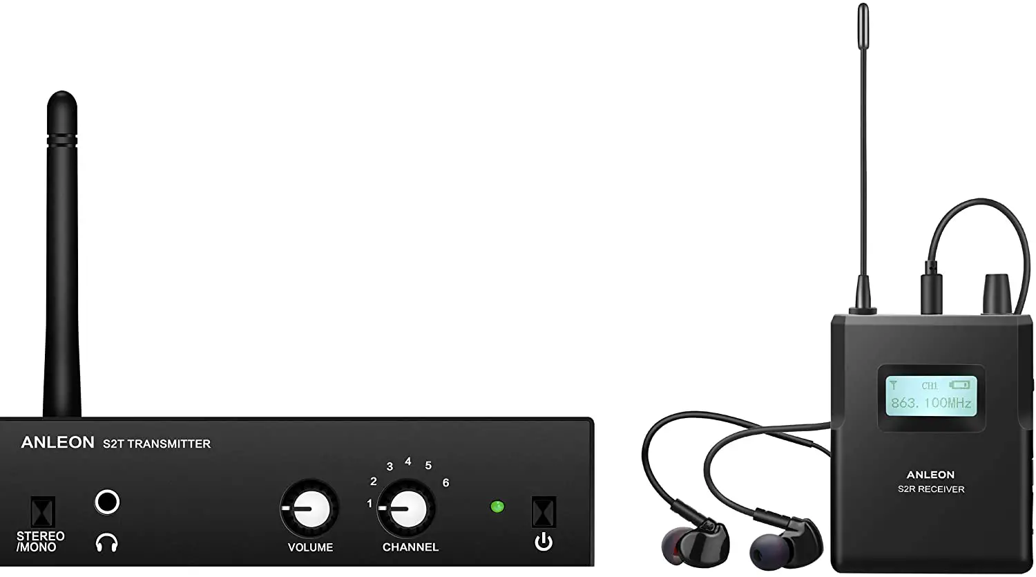 Anleon S2 Uhf Wireless In-ear Monitor System User Manual