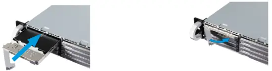 TrueNAS R Series Unified Storage Arrays - swing the locking