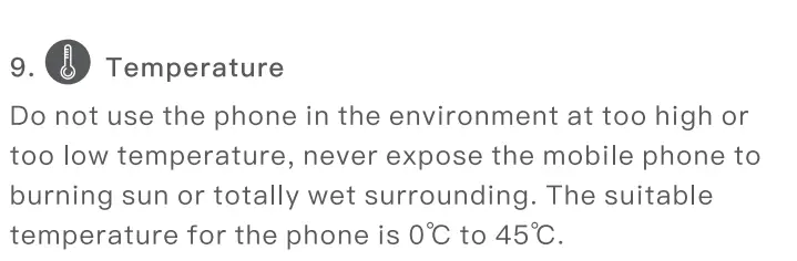 DOOGEE V10 Pre-Order Best Rugged Phone Dual 5G Phone User Manual - Maintenance and Safety