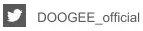 DOOGEE V10 Pre-Order Best Rugged Phone Dual 5G Phone User Manual - Twitter logo