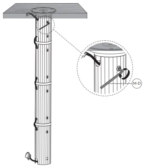 Neomounts BEAMER C200 Projector Mount - STEP 4