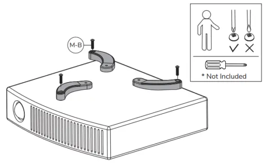 Neomounts BEAMER C200 Projector Mount - STEP 5