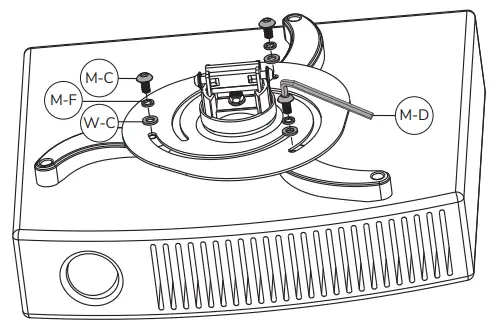 Neomounts BEAMER C200 Projector Mount - STEP 6