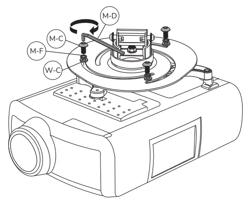 Neomounts BEAMER C200 Projector Mount - STEP 8