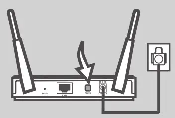 D-Link Wireless Ac1200 TurN ON THE POWEr